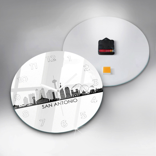 Kerek fali üvegóra San Antonio Texas városa