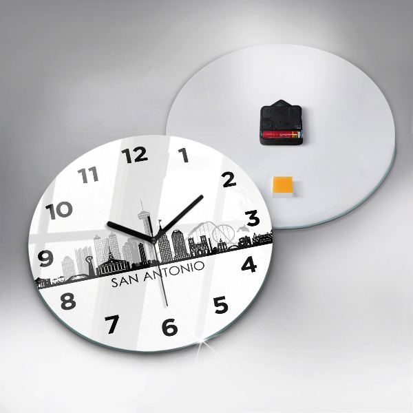 Kerek fali üvegóra San Antonio Texas városa