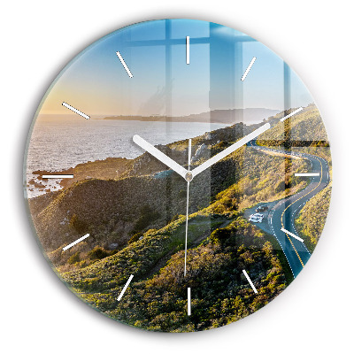 Kerek fali üvegóra Az út San Franciscóba