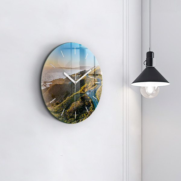 Kerek fali üvegóra Az út San Franciscóba