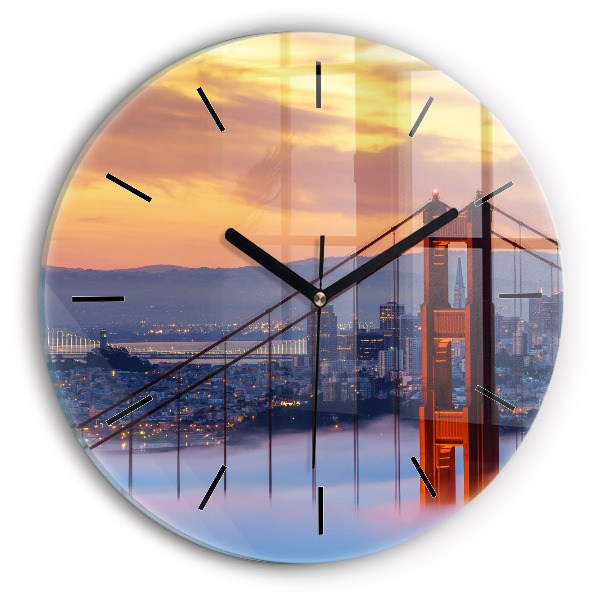 Kerek fali üvegóra San Francisco híd