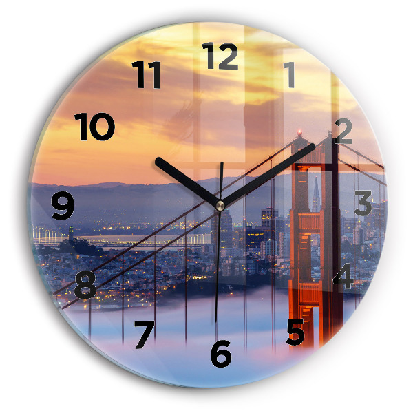 Kerek fali üvegóra San Francisco híd