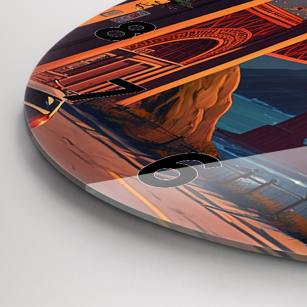 Kerek fali üvegóra San Francisco híd