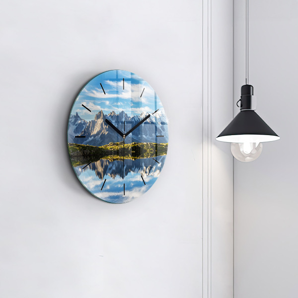 Kerek fali üvegóra Chamonix-völgy, Alpok