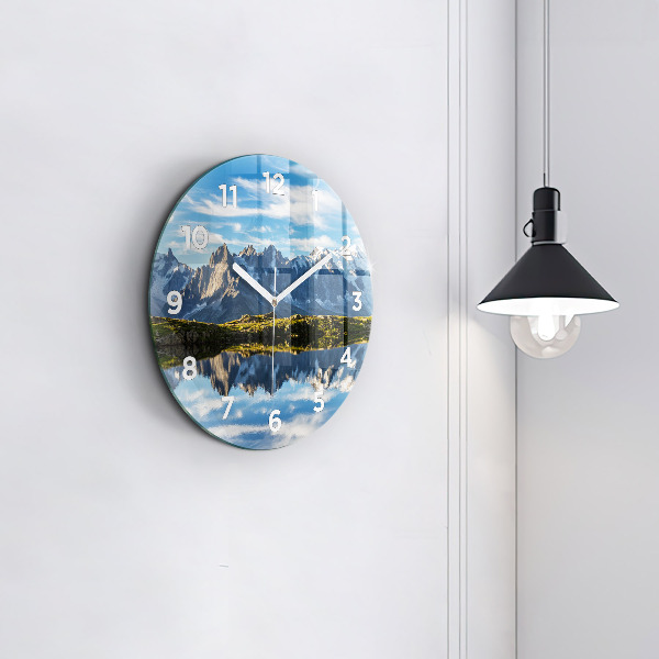 Kerek fali üvegóra Chamonix-völgy, Alpok