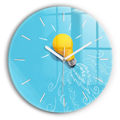 Kerek fali üvegóra Izzórajz