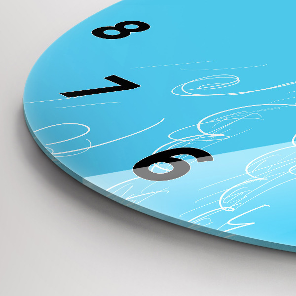 Kerek fali üvegóra Izzórajz