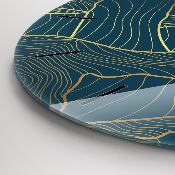 Kerek fali üvegóra Vázlat a hegyekről