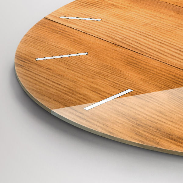 Kerek fali üvegóra Fa táblák