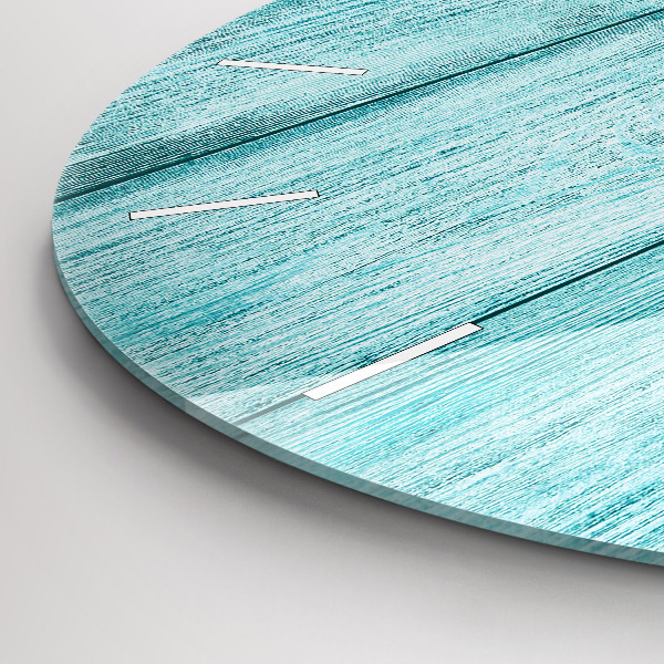 Kerek fali üvegóra Kék régi fa