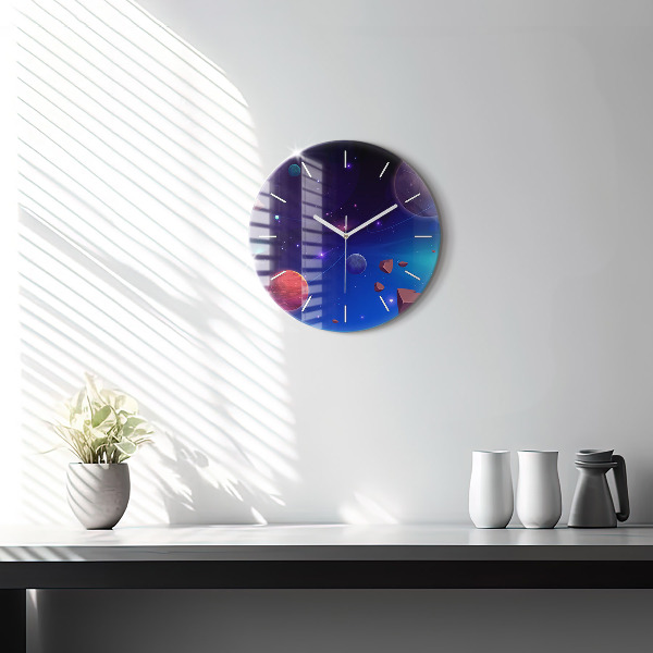 Kerek fali üvegóra Bolygók galaxis