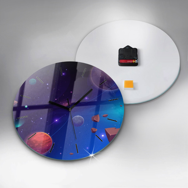 Kerek fali üvegóra Bolygók galaxis