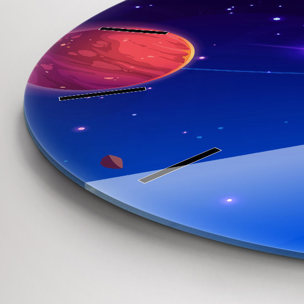 Kerek fali üvegóra Bolygók galaxis