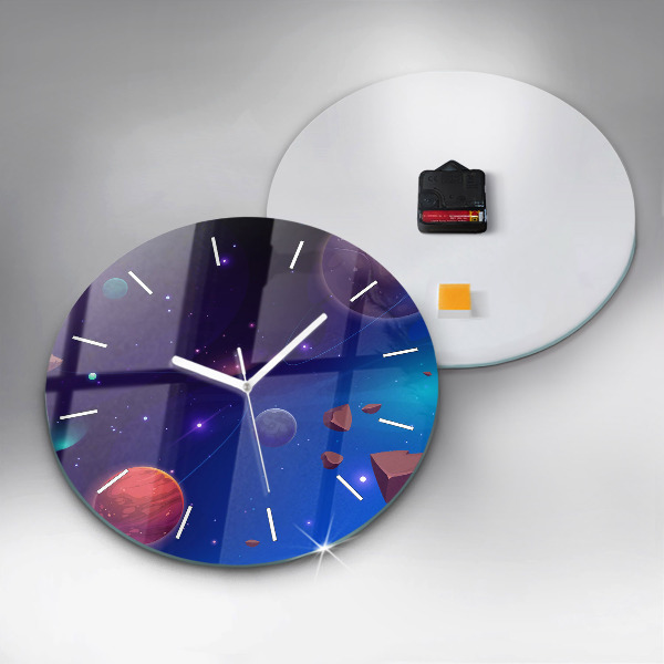 Kerek fali üvegóra Bolygók galaxis