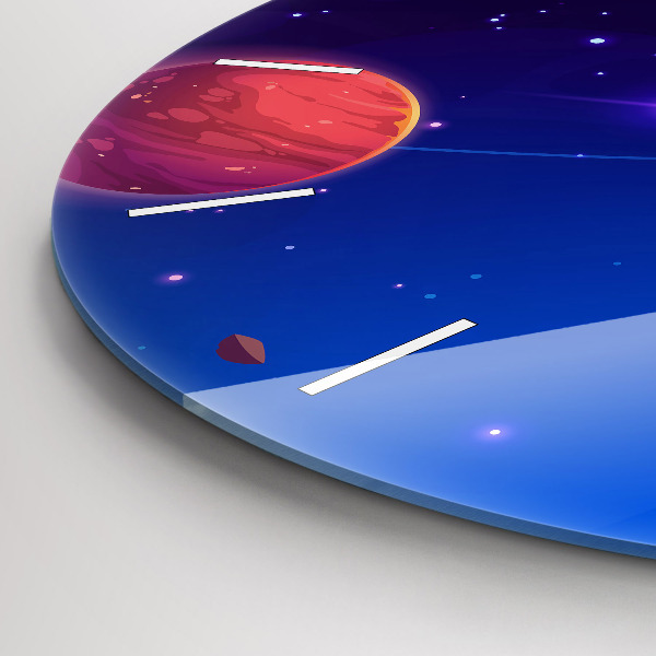 Kerek fali üvegóra Bolygók galaxis