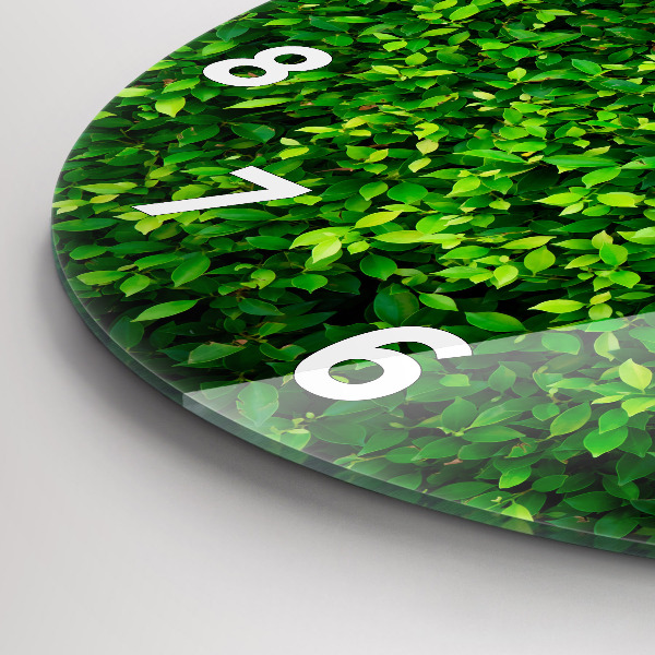 Kerek fali üvegóra Sövénylevelek