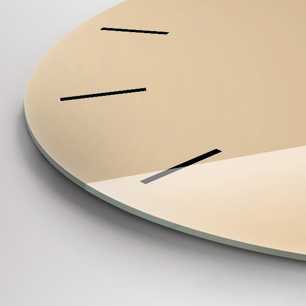 Kerek fali üvegóra Absztrakt fény