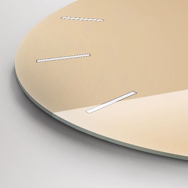 Kerek fali üvegóra Absztrakt fény