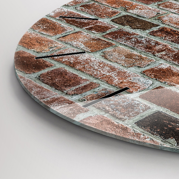 Kerek fali üvegóra Téglafal