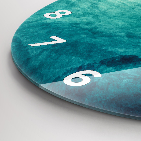 Kerek fali üvegóra Absztrakciós mélység