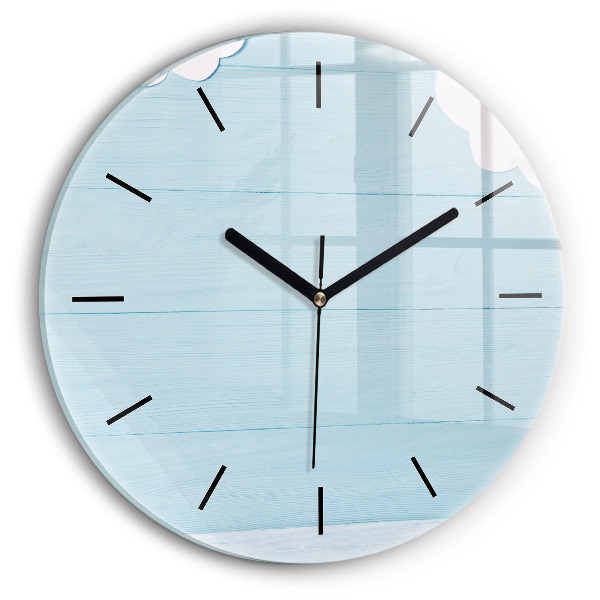 Kerek fali üvegóra Gyermek tábla