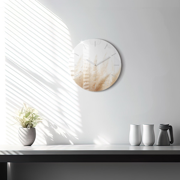 Kerek fali üvegóra Kalászok