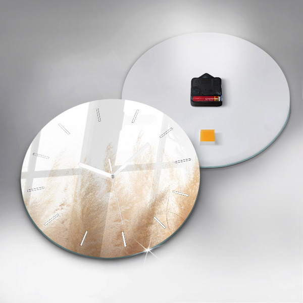 Kerek fali üvegóra Kalászok