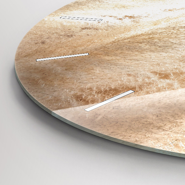 Kerek fali üvegóra Kalászok