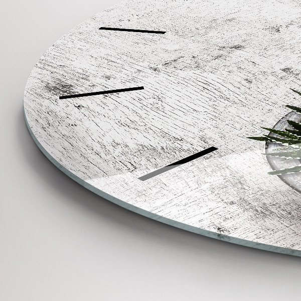 Kerek fali üvegóra Dísznövények