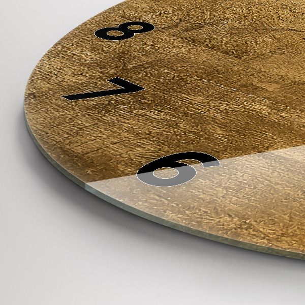 Kerek fali üvegóra Dekoratív vászon