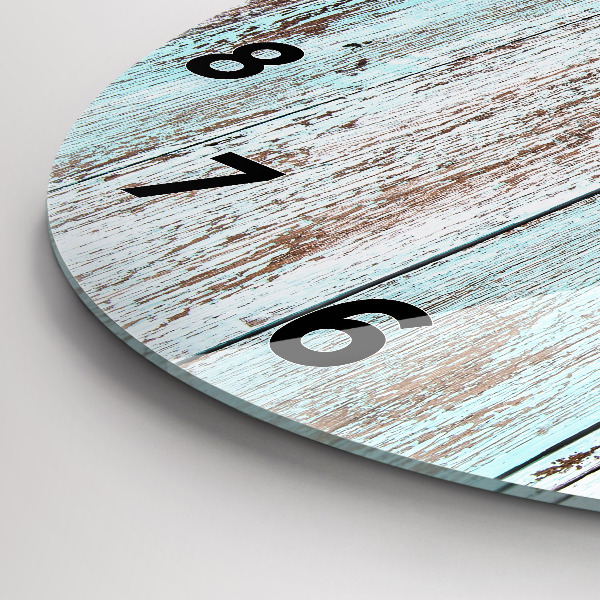 Kerek fali üvegóra Pasztell fa