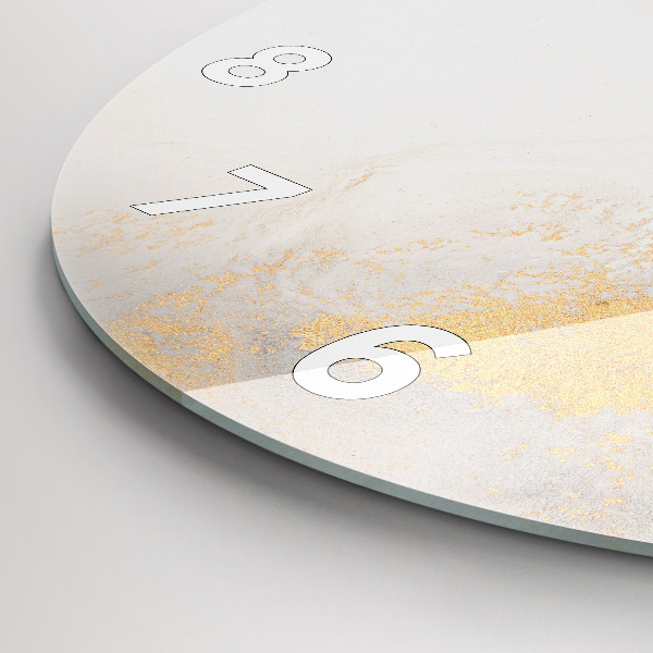 Kerek fali üvegóra Művészi márvány