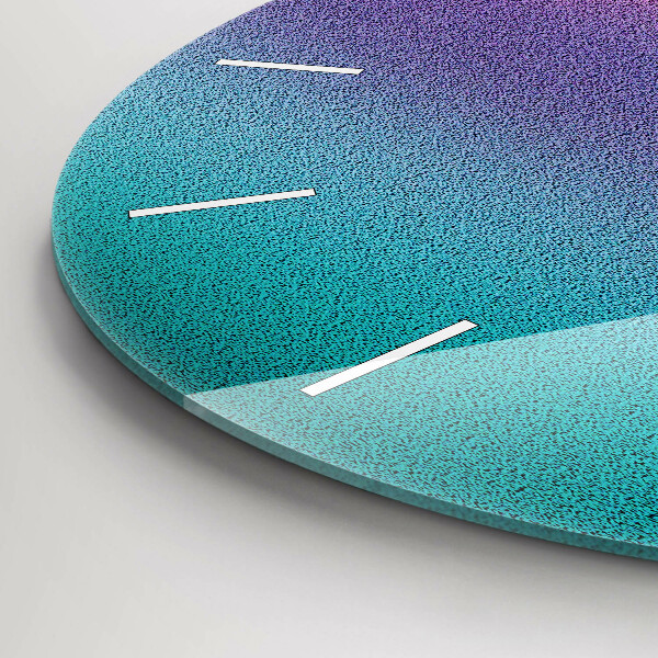 Kerek fali üvegóra Gradiens minta