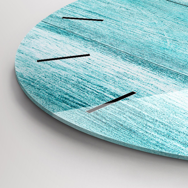 Kerek fali üvegóra Kék régi fa