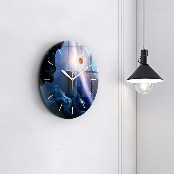 Kerek fali üvegóra Nagy Galaxis
