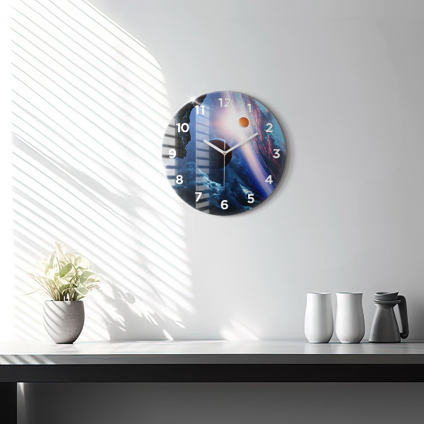 Kerek fali üvegóra Nagy Galaxis
