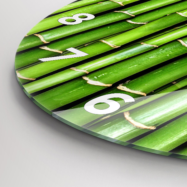 Kerek fali üvegóra Ázsiai bambusz