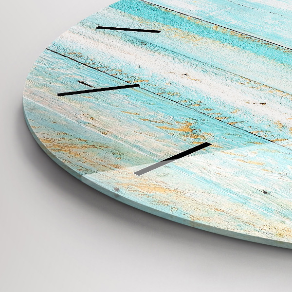 Kerek fali üvegóra Kék táblák