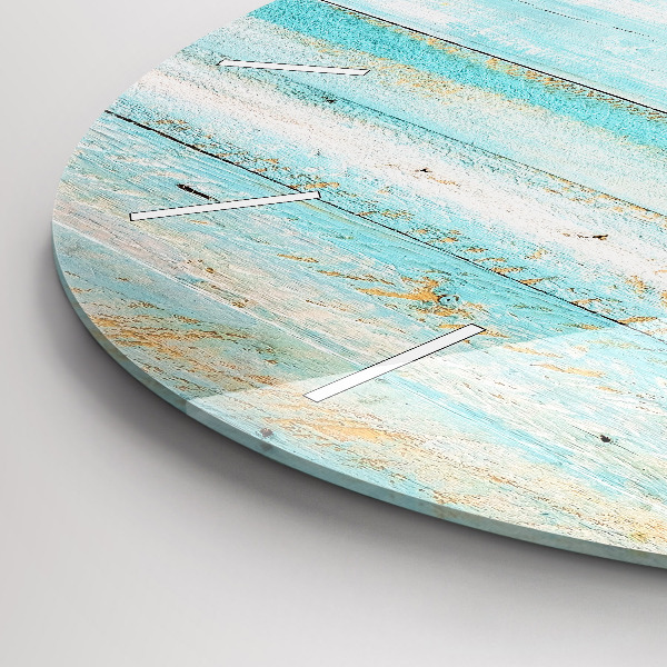 Kerek fali üvegóra Kék táblák