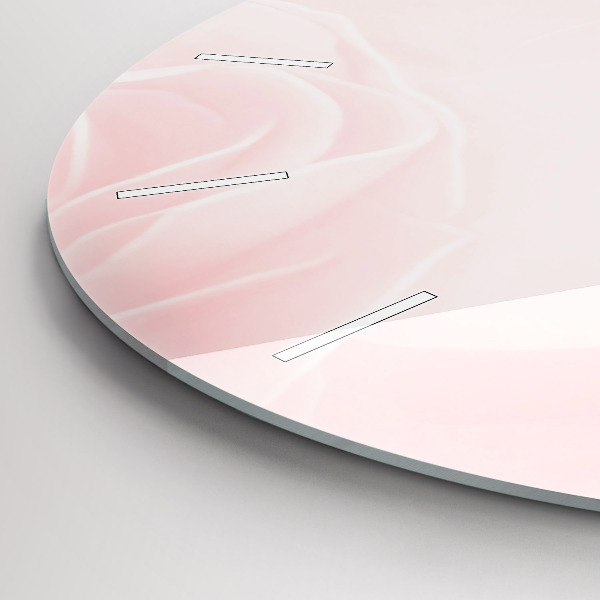 Kerek fali üvegóra Rózsák