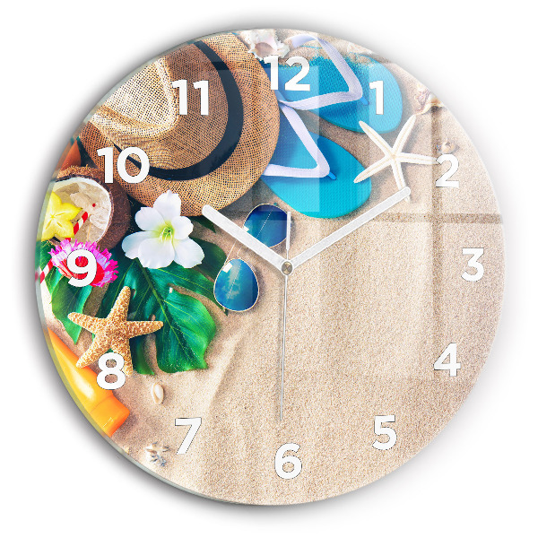 Kerek fali üvegóra Ünnepi kiegészítők