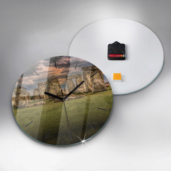 Kerek fali üvegóra Stonehenge Nimbostratus