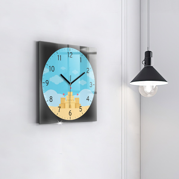 Szögletes üvegóra Homokvár