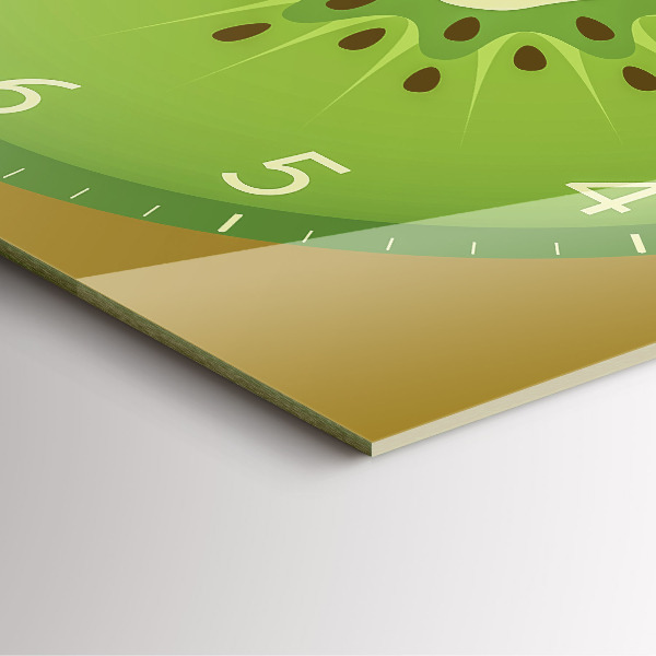 Szögletes üvegóra Kiwi gyümölcs