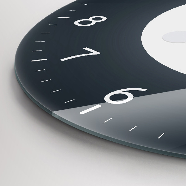 Kerek üvegóra Telihold