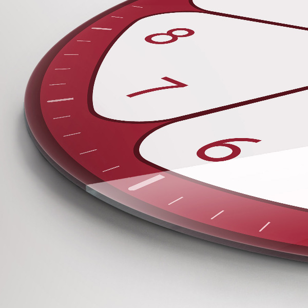 Kerek üvegóra Szeletelt gyümölcs