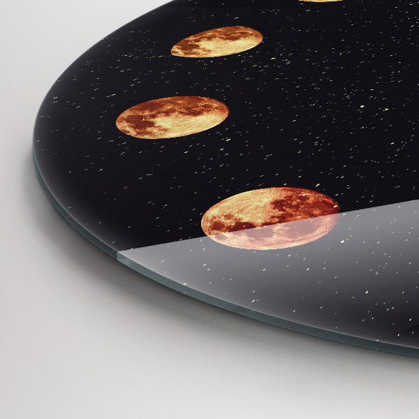 Kerek üvegóra Holdfázisok